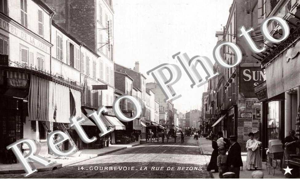la rue de Bezons