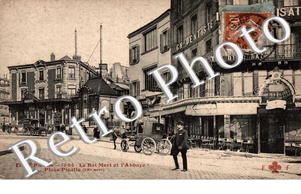 Le Rat Mort et l'Abbaye - Place Pigalle