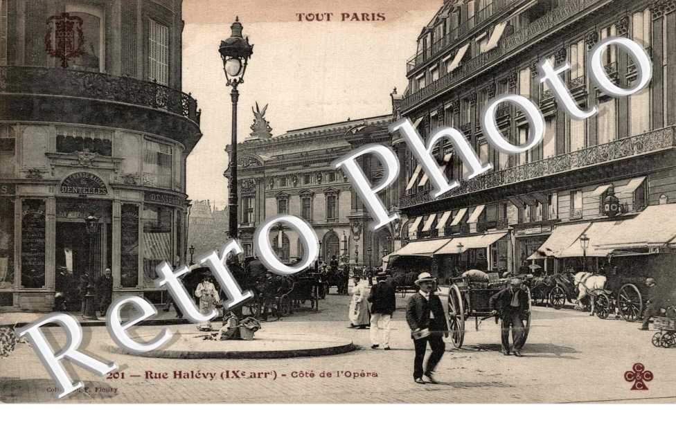 rue Halevy - Cote de l'opera