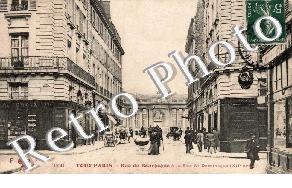 rue de Bourgogne a la rue Saint-Dominique