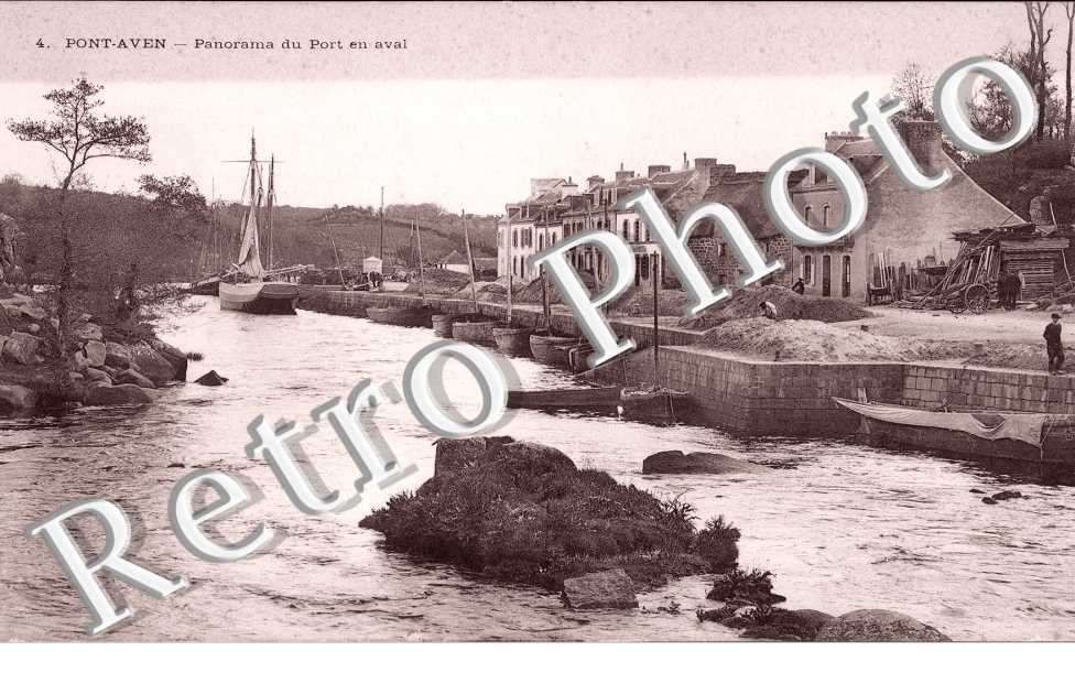 panorama du Port en aval