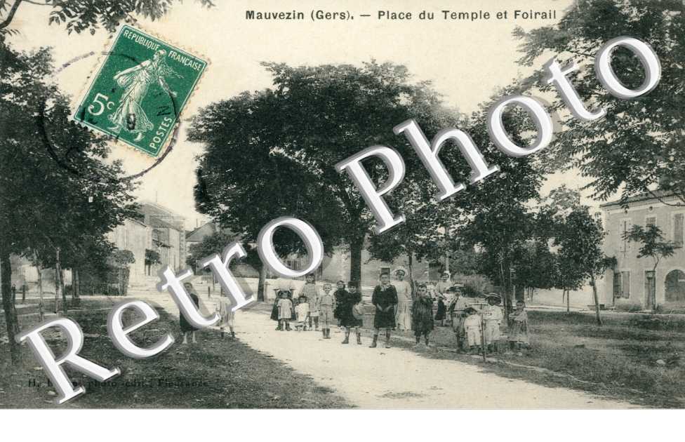 place du Temple et Foirail.