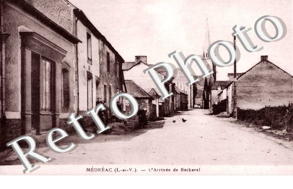 l'arrivée de Bécherel.