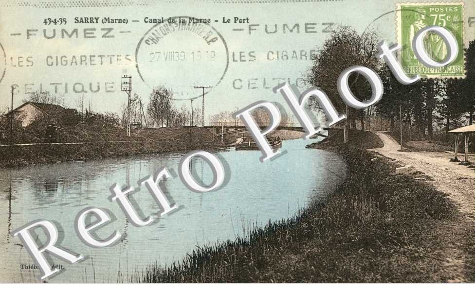 Canal de la Marne - Le port