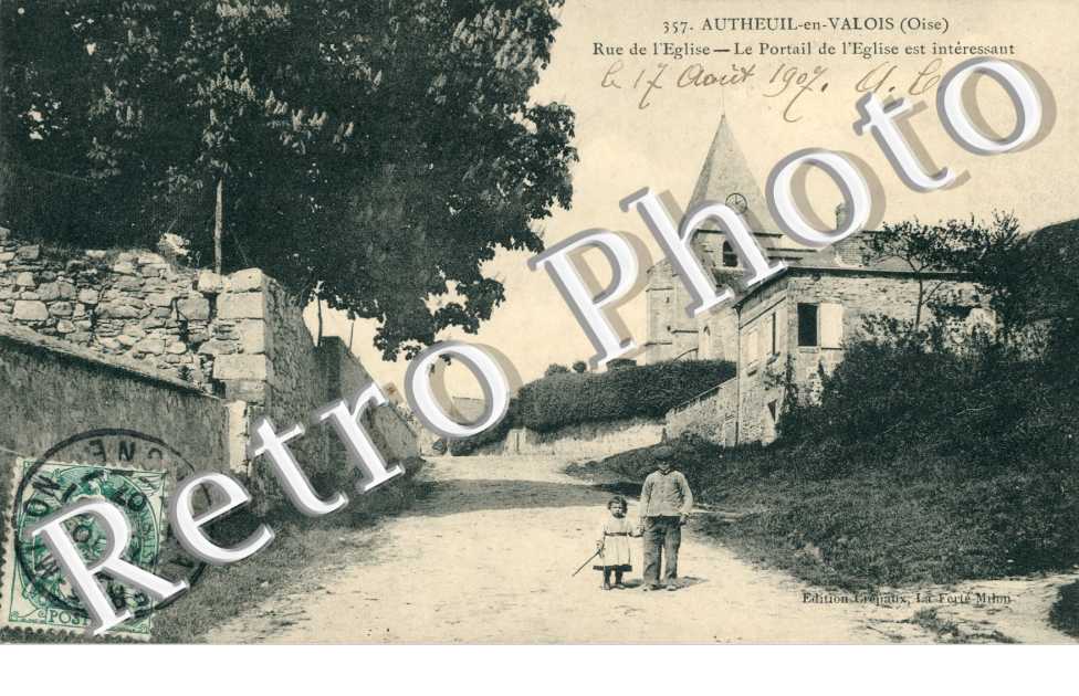 rue de l'eglise - Le portail de l'eglise