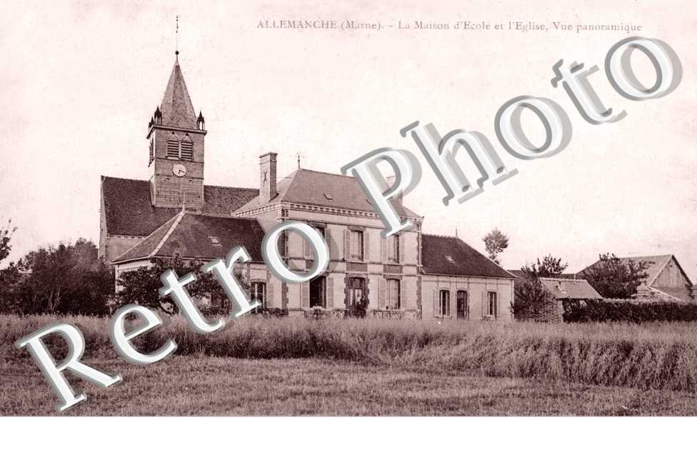la Maison d"ecole et l'eglise