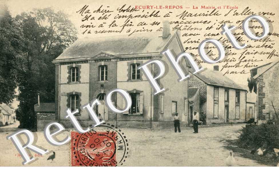 la Mairie et l'ecole