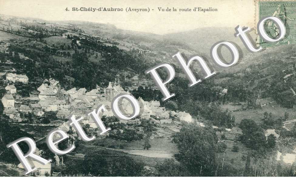 Vue de la Route d'Espallion