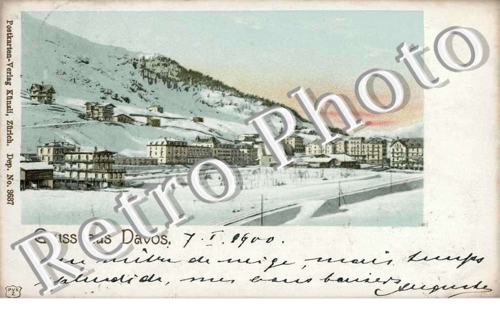 Gruss aus Davos - vue générale