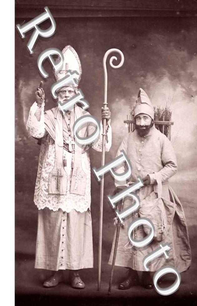 Saint Nicolas et le Père Fouettard