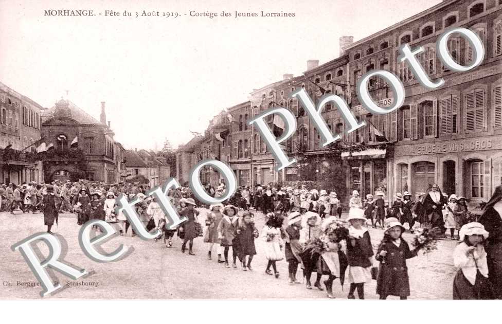 Cortege des jeunes lorraines