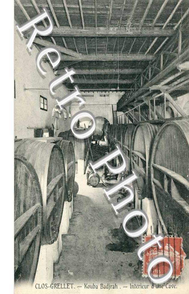 Kouba-Badjrah Clos-Grellet  Intérieur d'une cave