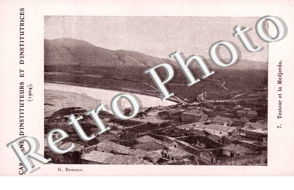 Testour et la Medjerda -  Caravane d'instituteurs et d'institutrices - 1904