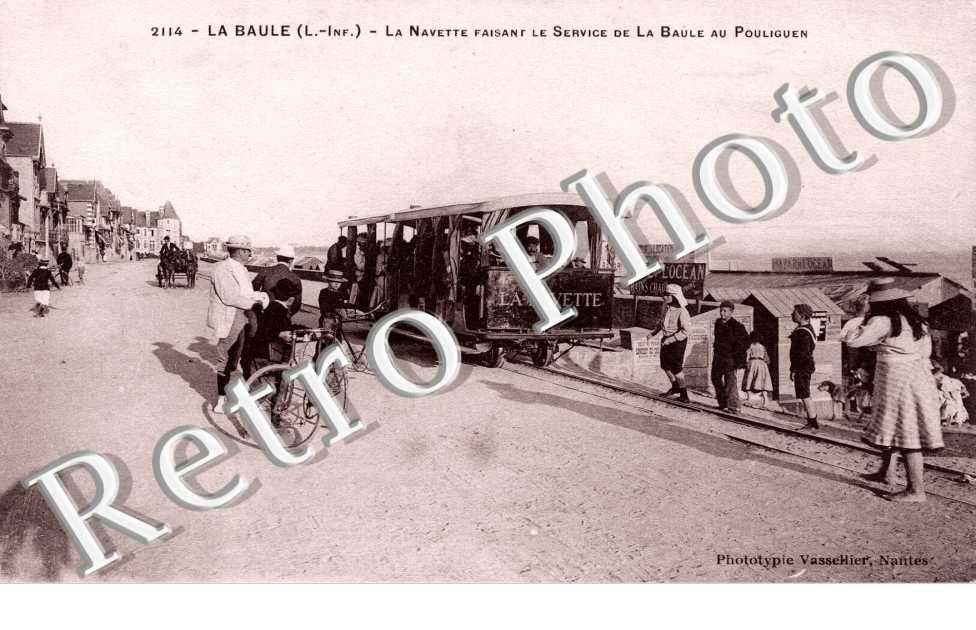 La navette faisant le service de la Baule au Pouliguen