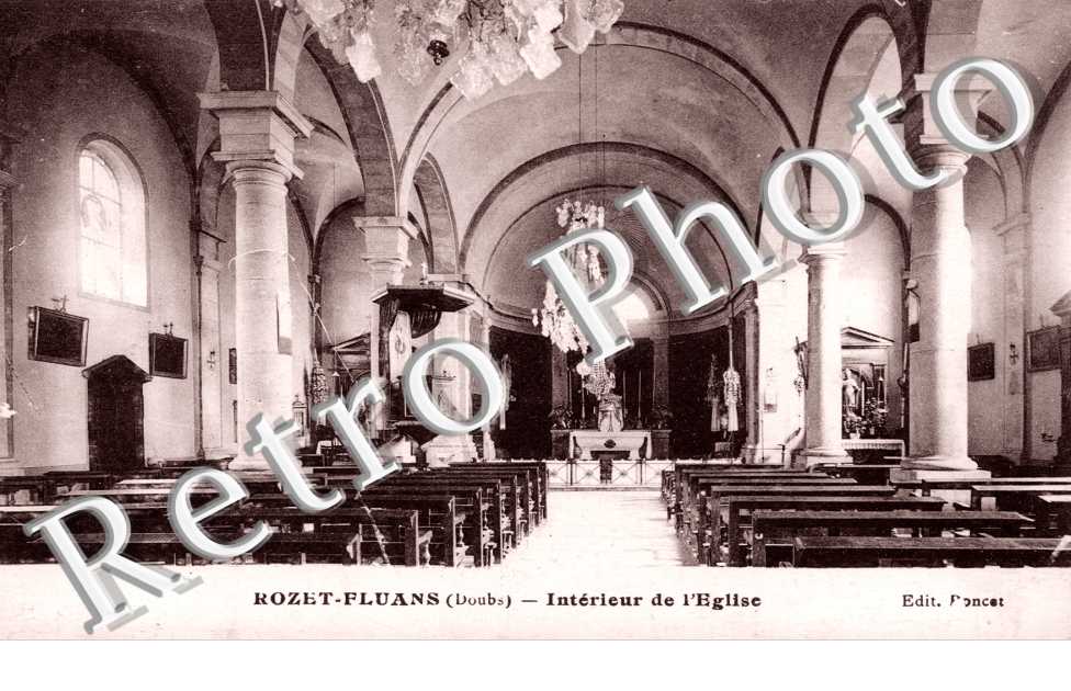 Rozet-Fluans Interieur de l'eglise