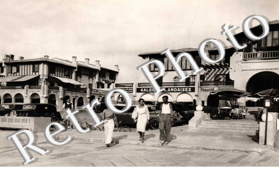 Hossegor Vue sur la place de Front de Mer