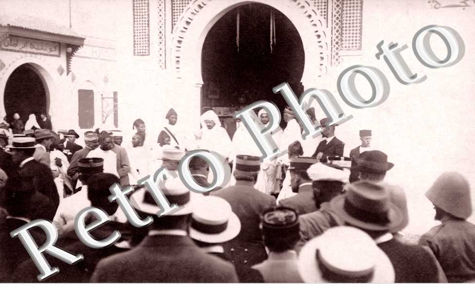 Visite du Sultan Moulay Youssef - Exposition franco marocaine