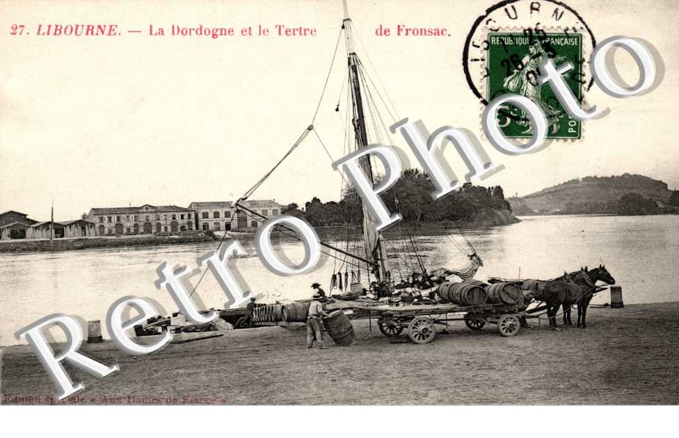 la dordogne et le Tertre de Fronsac
