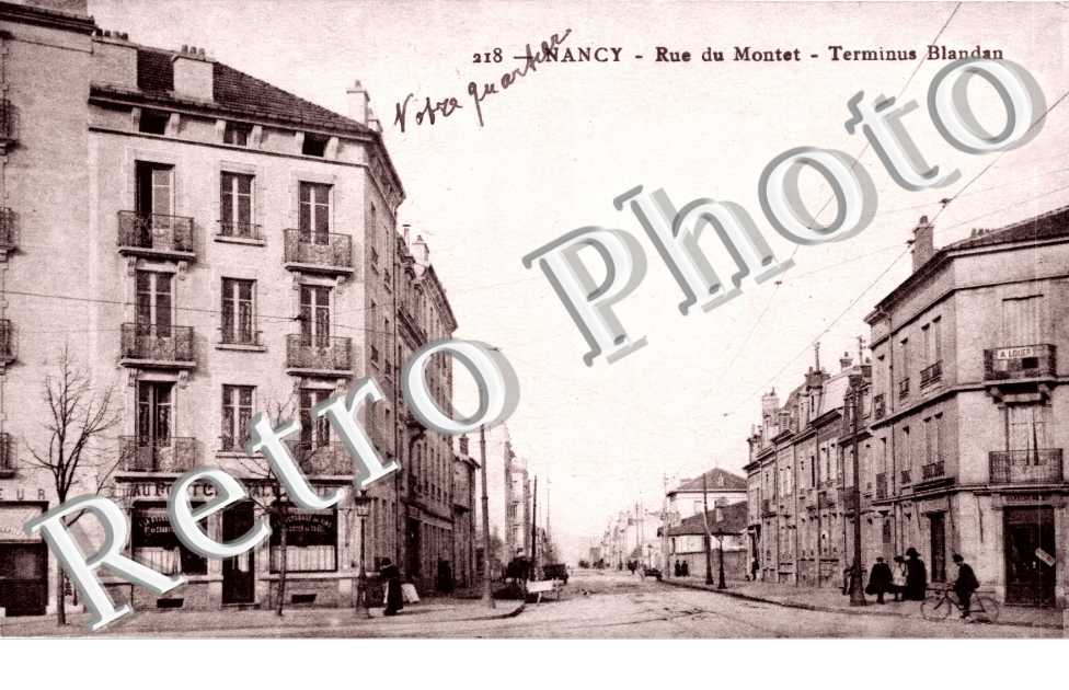 rue du Montet- Terminus Blandan