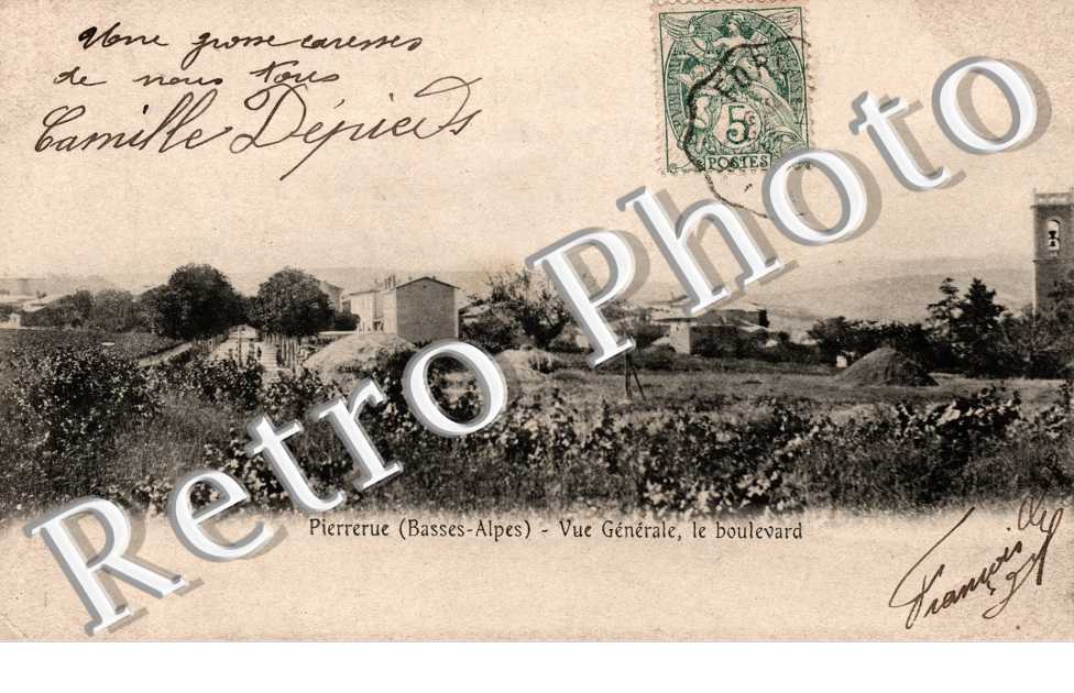 vue generale Le boulevard