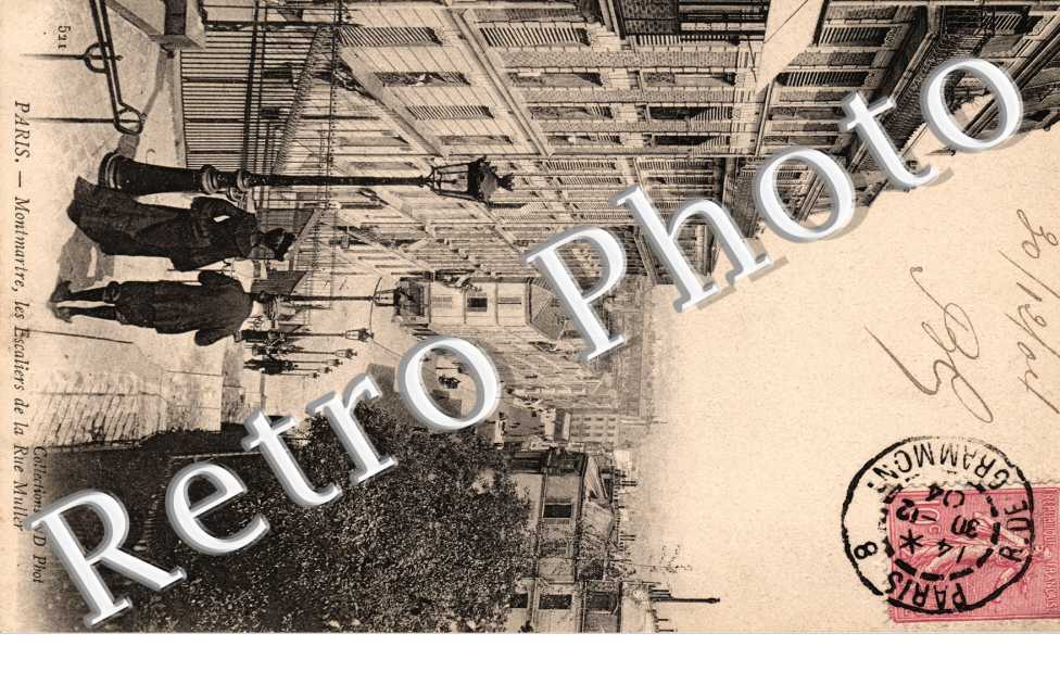 rue Muller, les escaliers