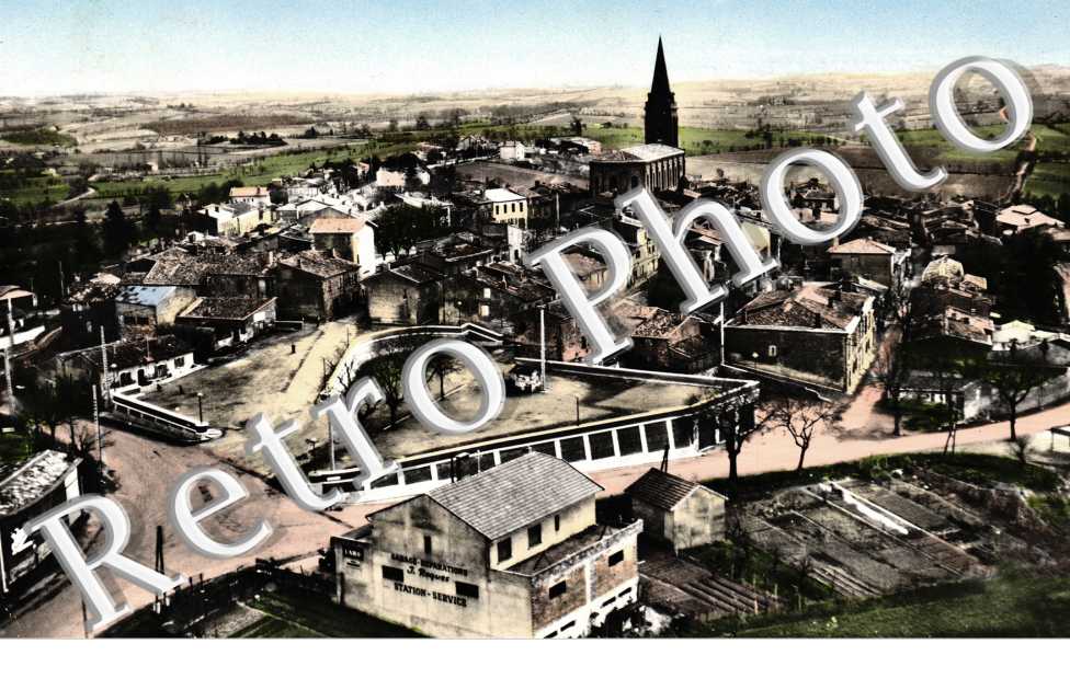 Vue générale aérienne