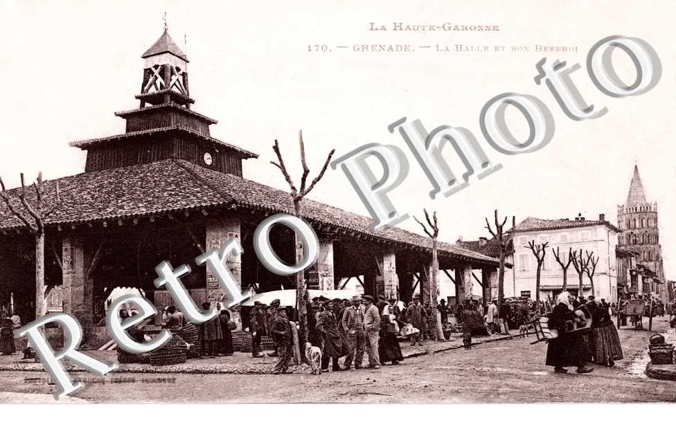 la halle et son beffroi