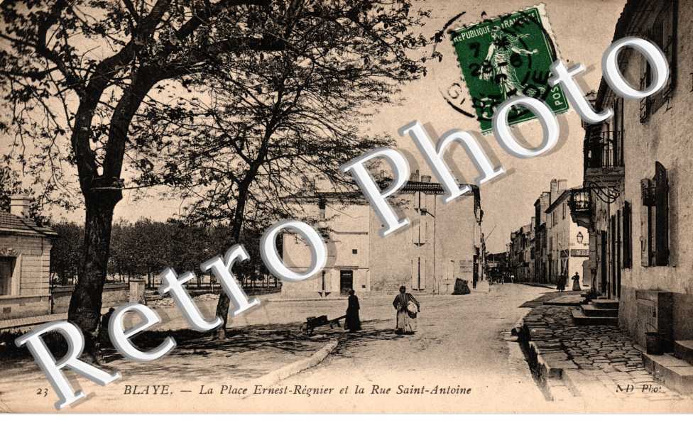 la place Ernest-Régnier et la rue Saint-Antoine