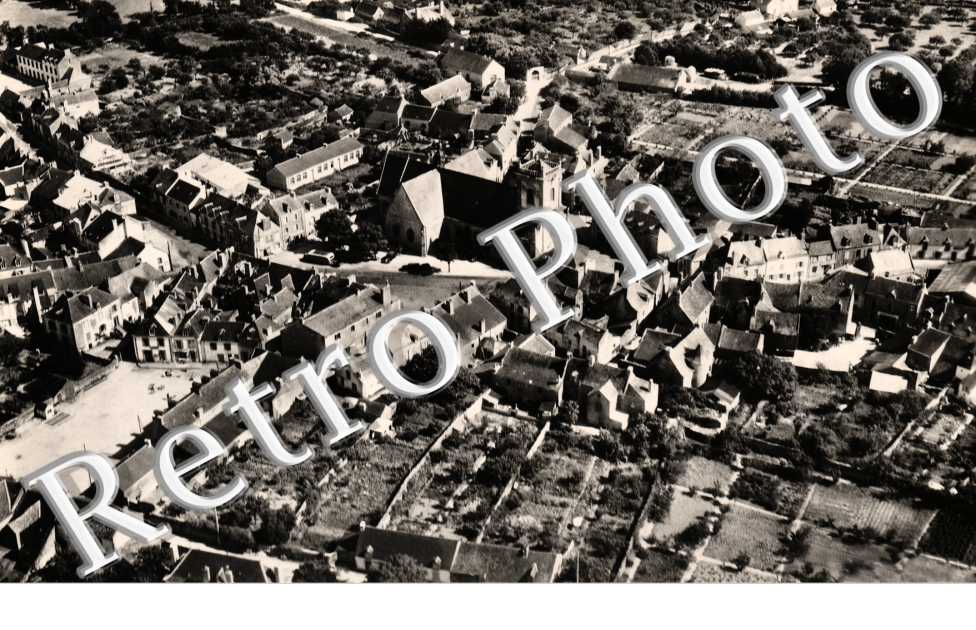 vue aerienne Le centre