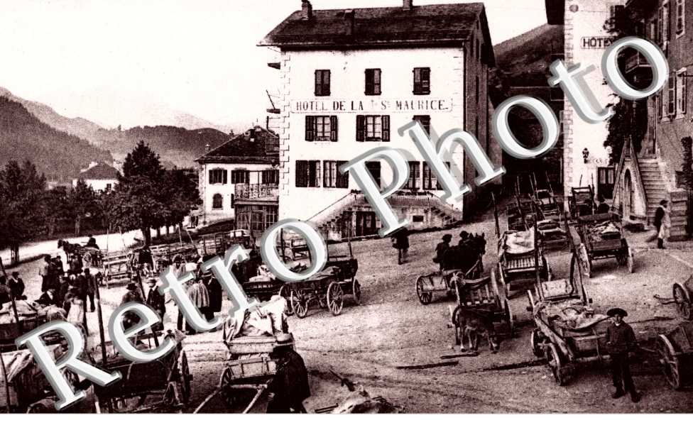 la place un jour de marché