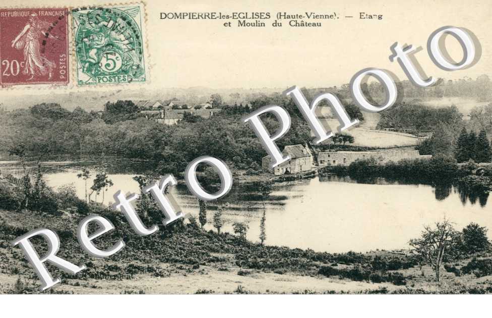 Etang et moulin du Chateau
