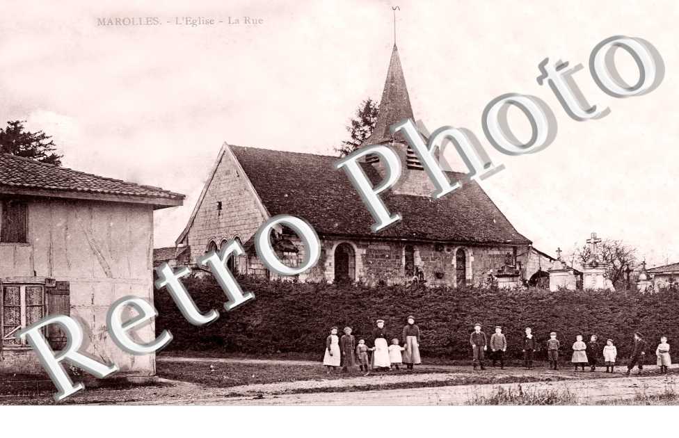 l'eglise, la rue