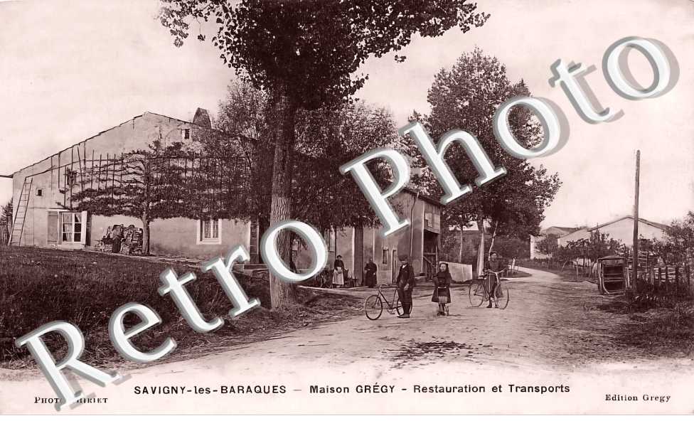Maison Gregy. Restauration et transports