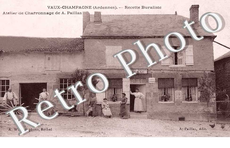 recettte buraliste. Atelier de Charronnage de A. Paillas