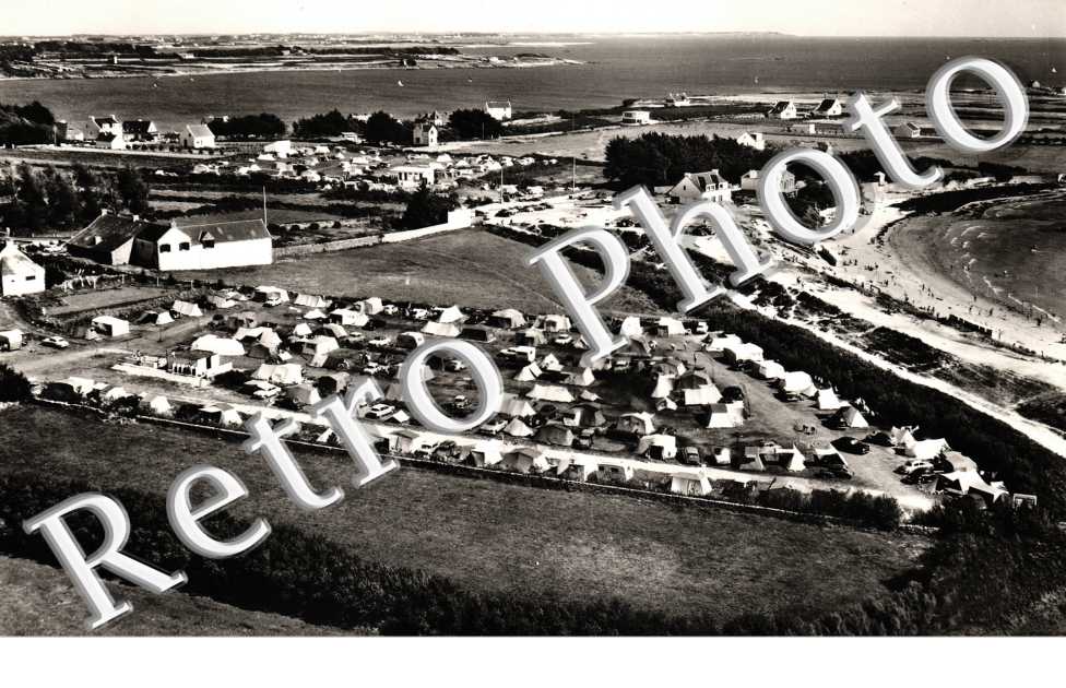 Le camping et vue panoramique.