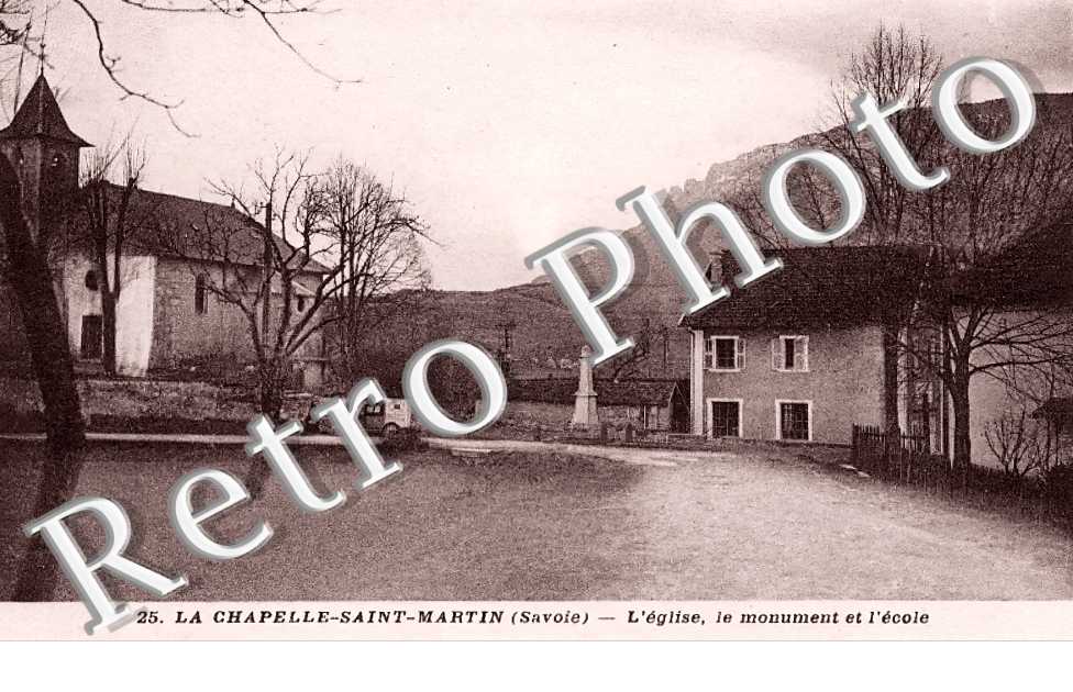 l'église, le monument et l'école