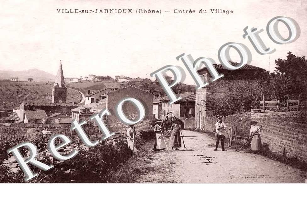 entrée du village