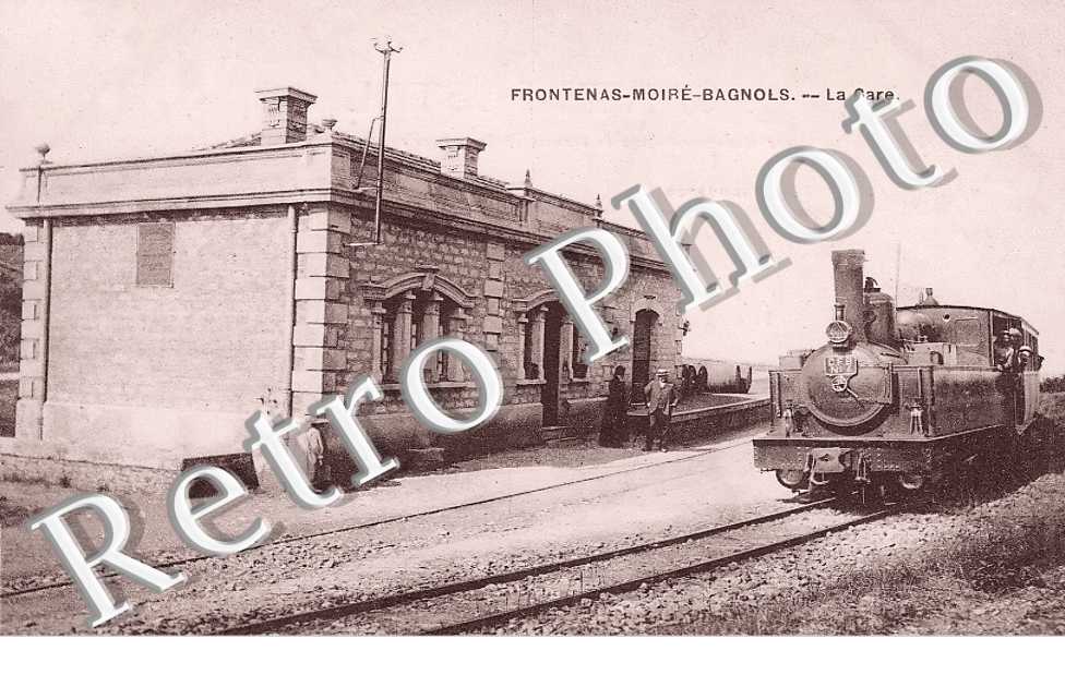 la gare - Frontenas-Moiré-Bagnols