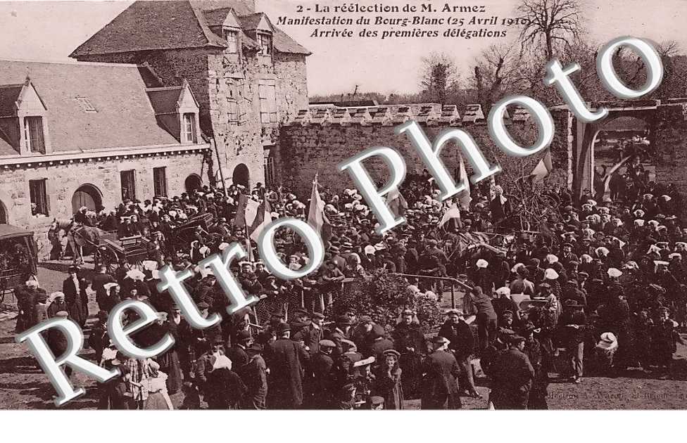 la réélection de M. Armez (25 avril 1910)