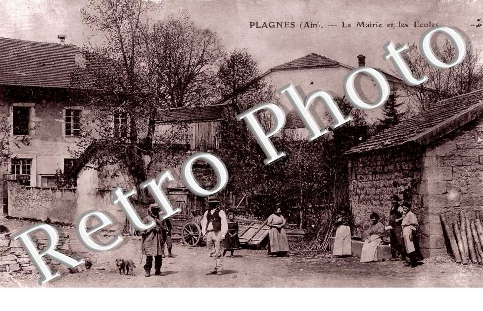 la mairie et les écoles