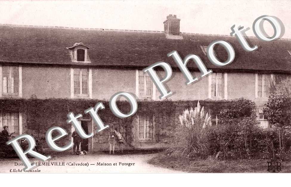 Domaine d4emiéville. Maison et Potager