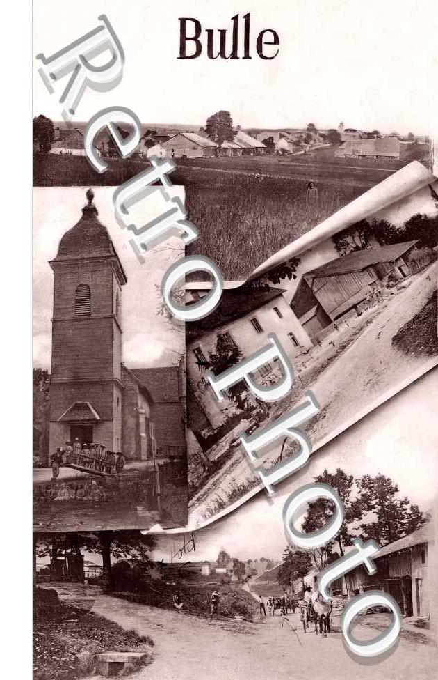 église, rue principale, vue générale