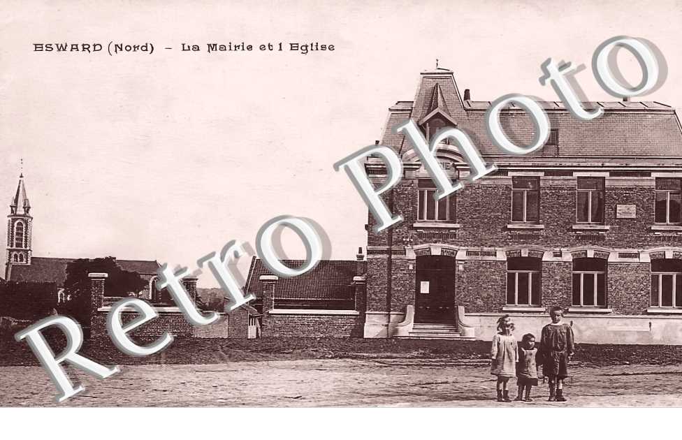 la mairie et l'église