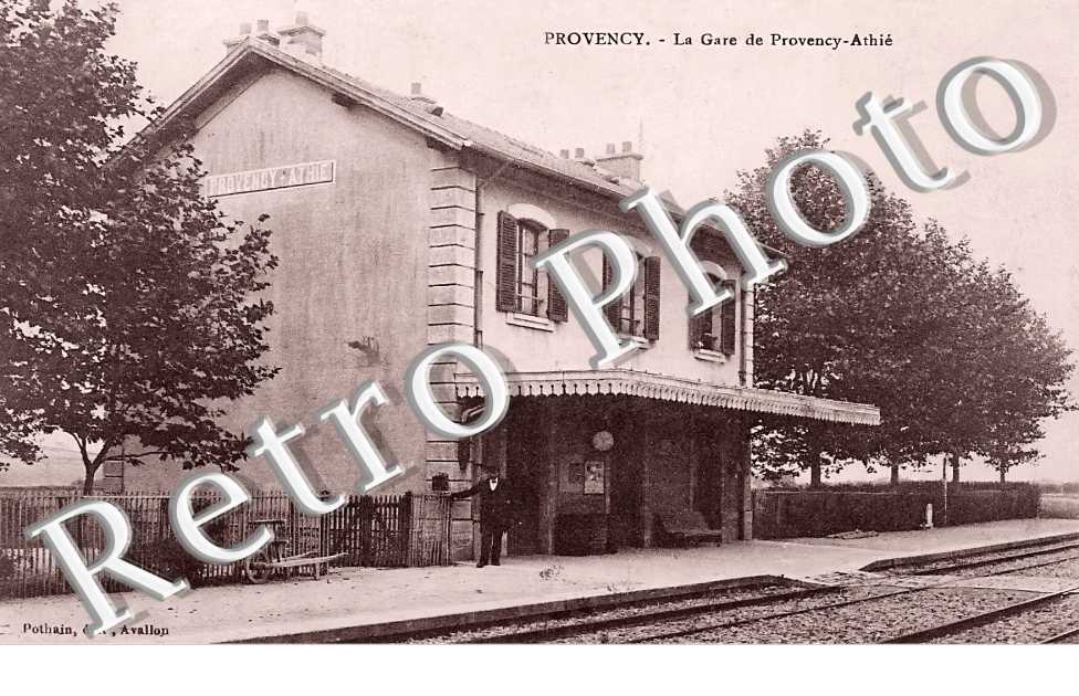 la gare de Provency-Athié