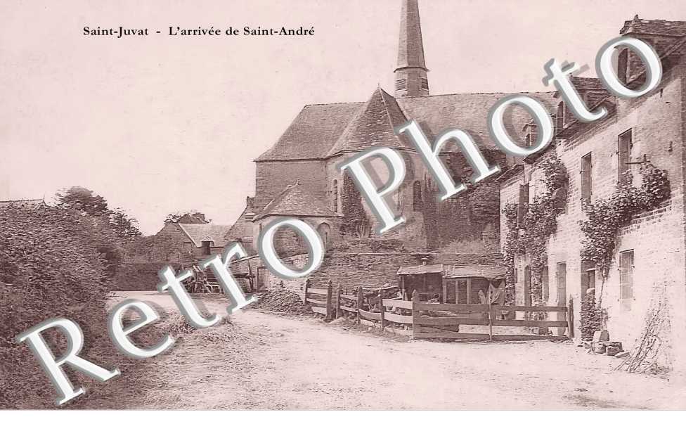 l'arrivée de Saint-André