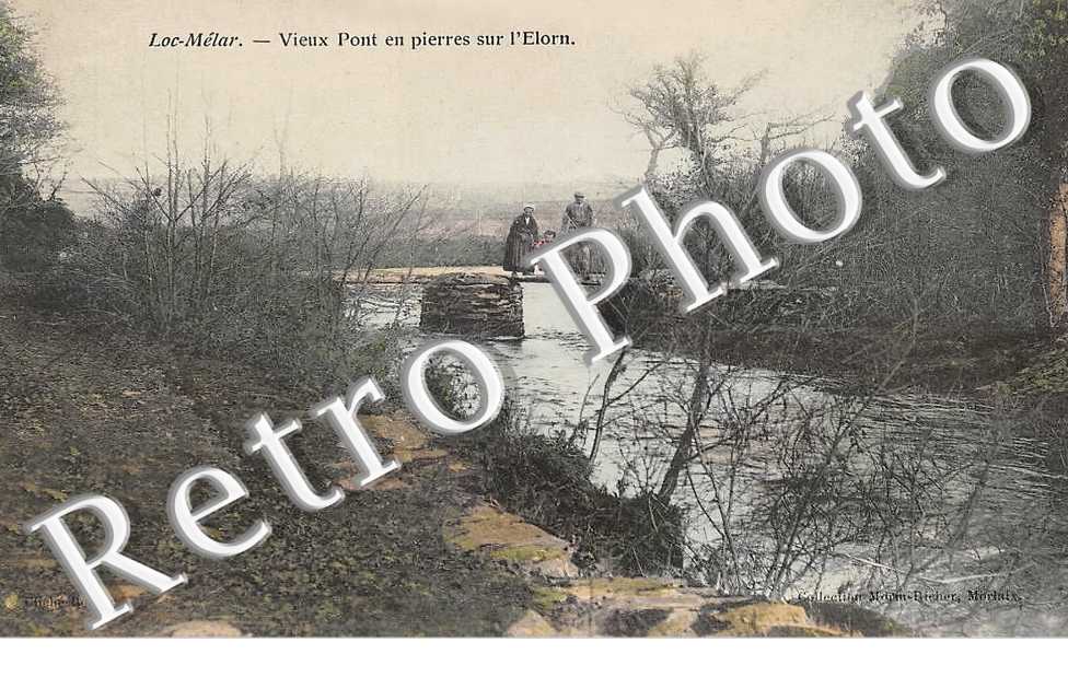 Vieux Pont en pierres sur l'Elorn