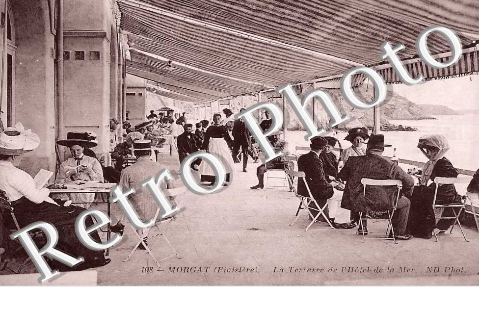 la terrasse de l'Hôtel de la Mer