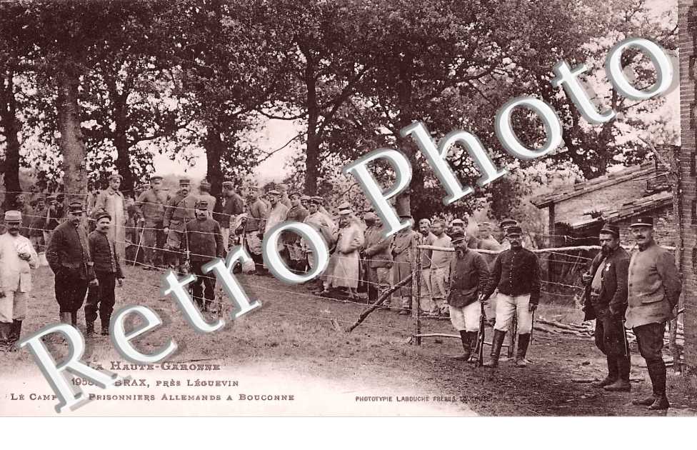 le camp des prisonniers allemands à Bouconne