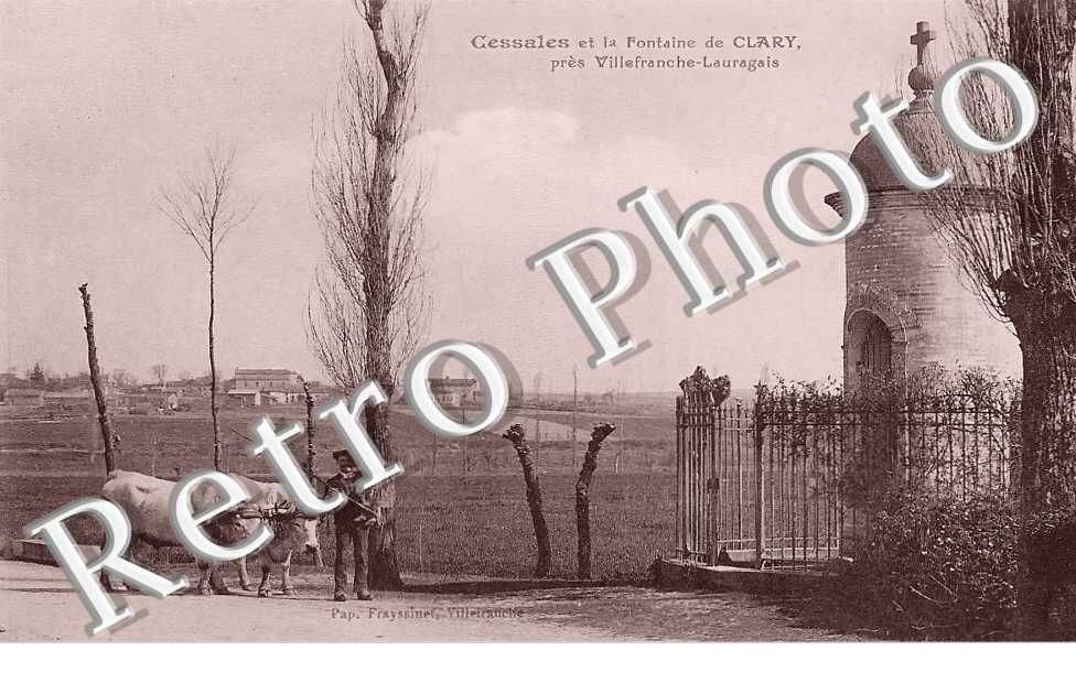 Cessales et la fontaine de Clary