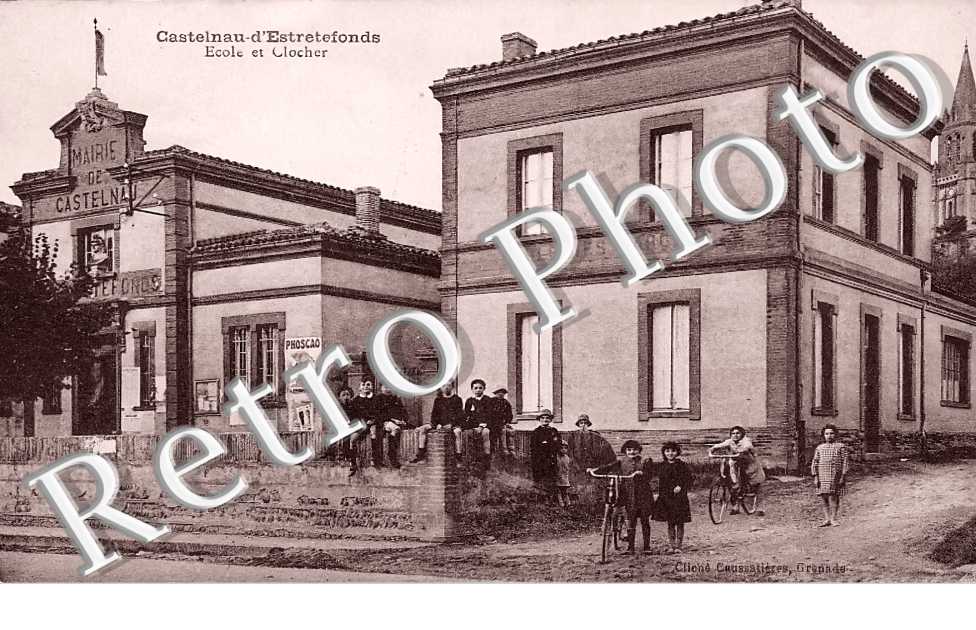 école et clocher